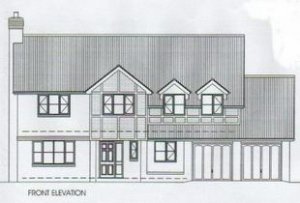 Building Plot With Permission For Modern House Hampshire